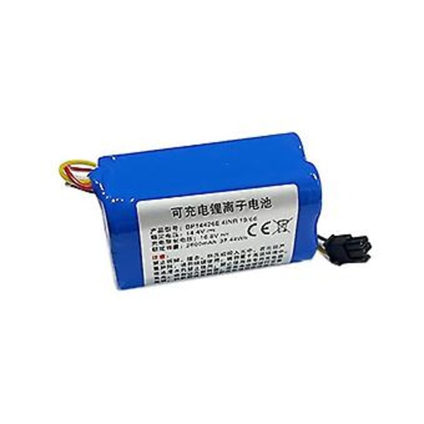 14.4v 2600mah Li-ion Sylindrisk Oppladbart Batteri Pakke For Robot Støvsuger I5 Young I9 Eye
