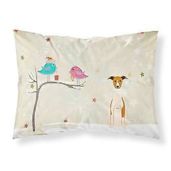 Julegaver mellom venner Whippet Stoff Standard Putetrekk