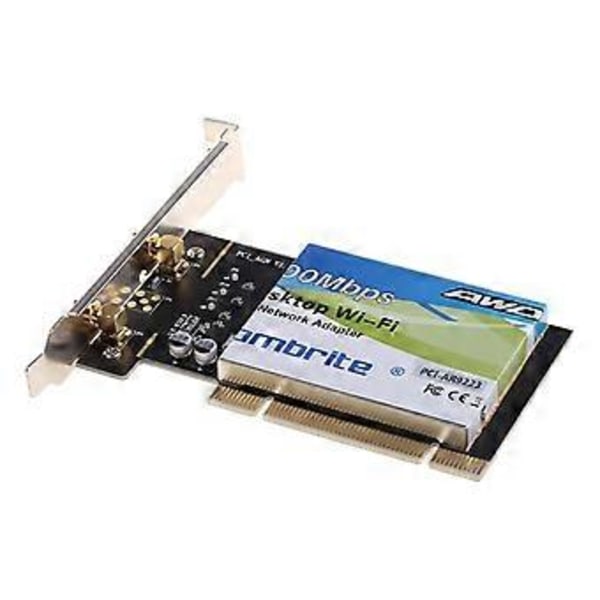 300Mbps Wifi AR9223 Trådløst 802.11a/b/g/n Half Mini PCI-E Trådløst Netværkskort til Stationær PC Laptop