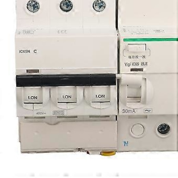 Vikavirtasuojakytkin 3P Plus N Ilmakytkin Kaksoislukituspidike Asuinkiinteistöjen Virrankatkaisija AC 400V 20A