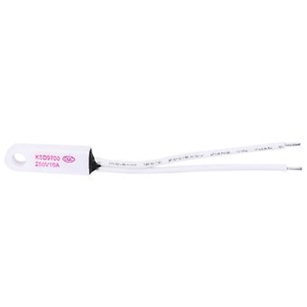 KSD9700 Normalt Lukket Temperaturkontrolkontakt Keramisk Probe 250V 10A 40-150℃, Høj Præcision 105℃, Holdbar & Pålidelig til Elektriske Apparater