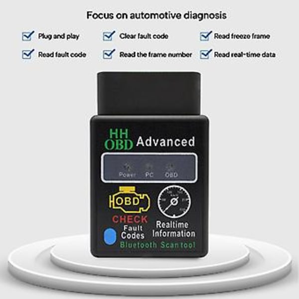 OBD Bil Detektor Automatisk Detektor Enheter Kodläsare Felkod Diagnostik
