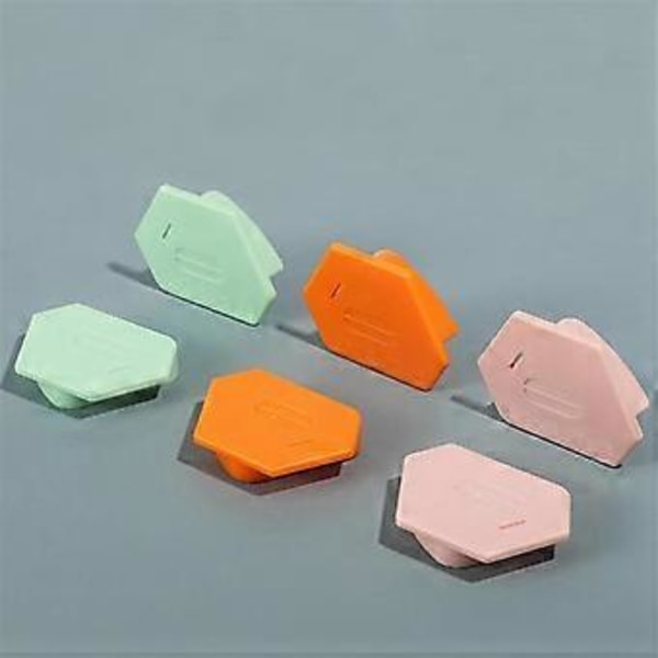Magnetisk Sömsmånsguide för Symaskin, Polygonal Multifunktionell Sömsmånsguide Fållguide med Skala Grön 2 ST