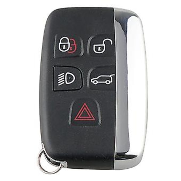 Nøgle Shell Cover, 5 Knap Sort Smart Nøgle Etui til Jaguar til Land Rover Fjernbetjening Nøgle Etui Avanceret Design