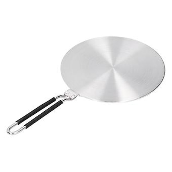 Värmespridare Rostfritt Stål Induktionsadapterplatta för Gasspis Köksredskap 22cm