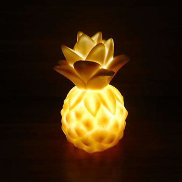 Nattlampa, LED Tecknad Ananas Natt LED Tecknad Ananas Nattlampa Snabb Respons