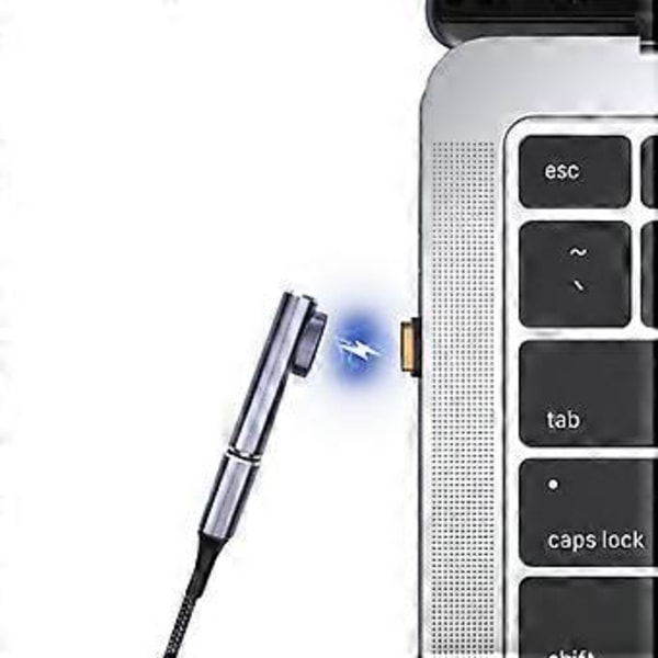 USB C Magneettiadapteri 24 Pinniä Type C Liitin USB3.1, PD 140W Pikalataus