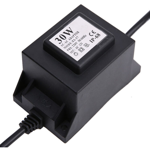 12V Vattentät Ljus Transformator för LED Undervattens Simbassäng (220V EU-kontakt)