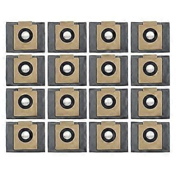 16 st dammsugarpåsar för X8 Pro, X10 Pro Omni, ersättningspåsar, reservdelar, tillbehör