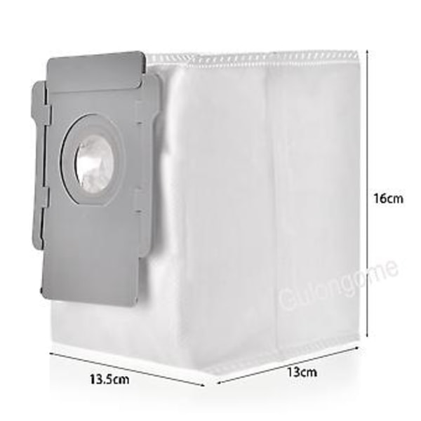 10 Ersättningspåsar för Roomba Irobot Roomba I7 I7+ / S9 / S9+ / I3/ I3+ / I4 Dammsugare, Dammpåse Extraktorhållare för Irobot Roomba Alla