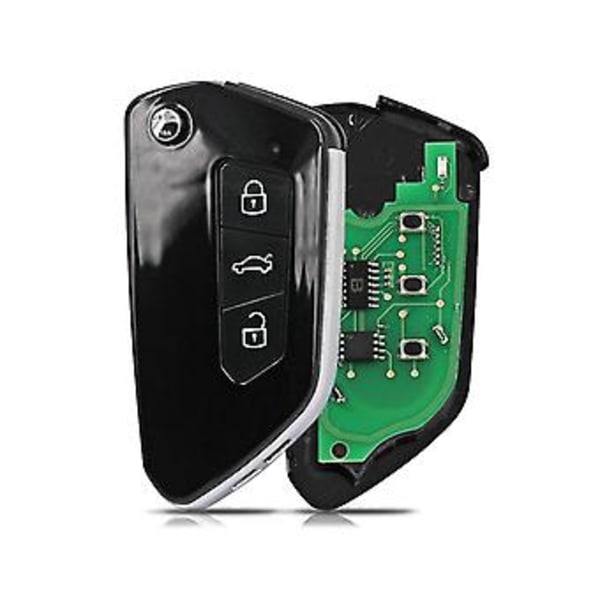 Keydiy B33 Kaukosäädin Auton Avain Universaali 3 Painiketta Golf 8 Tyyliin Kd900/-x2 Mini/ Urg200 Pr