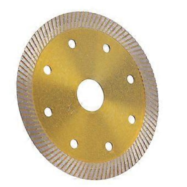 Diamantsagblad for kutting av betong, granitt, marmor, fliser og stein (gull)