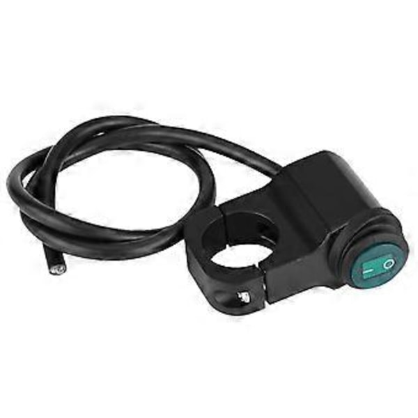12V Universal 22mm Styr Motorcykel Forlygte Tåge Spotlys ON/OFF Kontakt Vandtæt