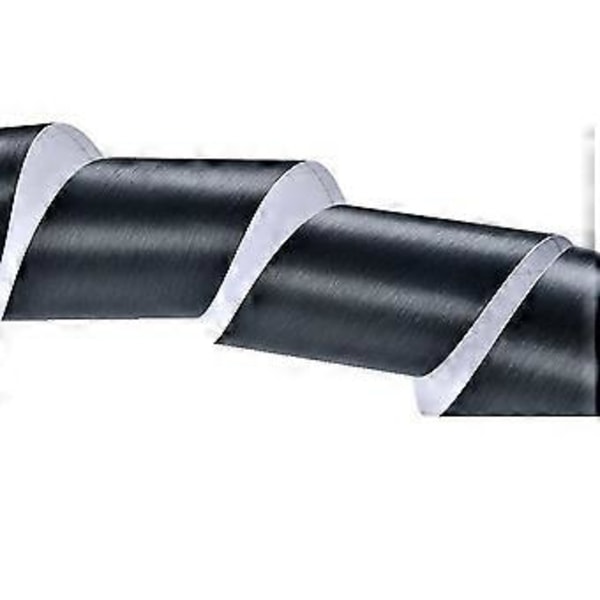 Selvklebende PVC veggbord med skrell og lim (svart)