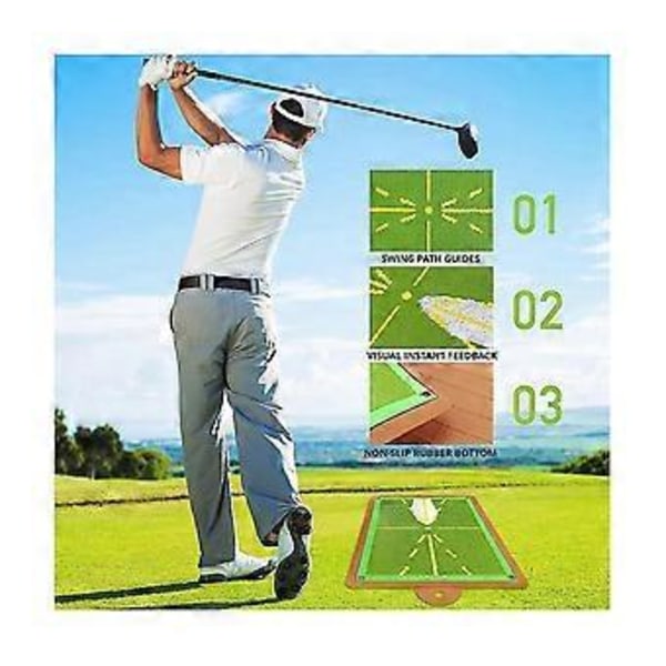 Golf Træningsmåtte Til Svingdetektion, Batting, Stif Feedback Golf Svingmåtte, Avanceret Golf Træning A