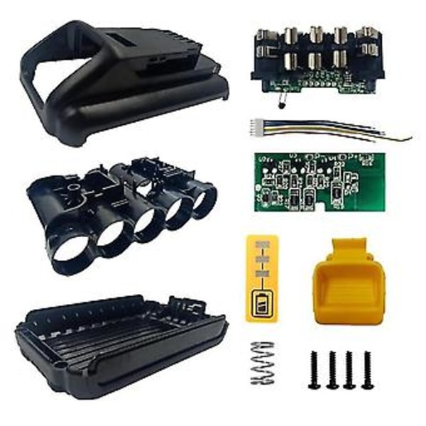 18v 20v 5-cells 21700 Batterihölje Ersättningsdelar Skydd För , Dcb201,,,batterireparation DIY-kit