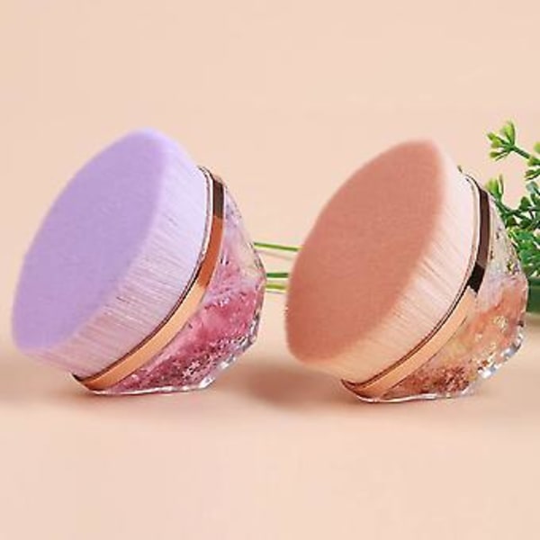 Højdensitets Blød Magisk Foundation Børste Multifunktionel Makeup Børste Til Et Bredt Udvalg Af Foundations, Med Bærbar Opbevaringsæske (pink)