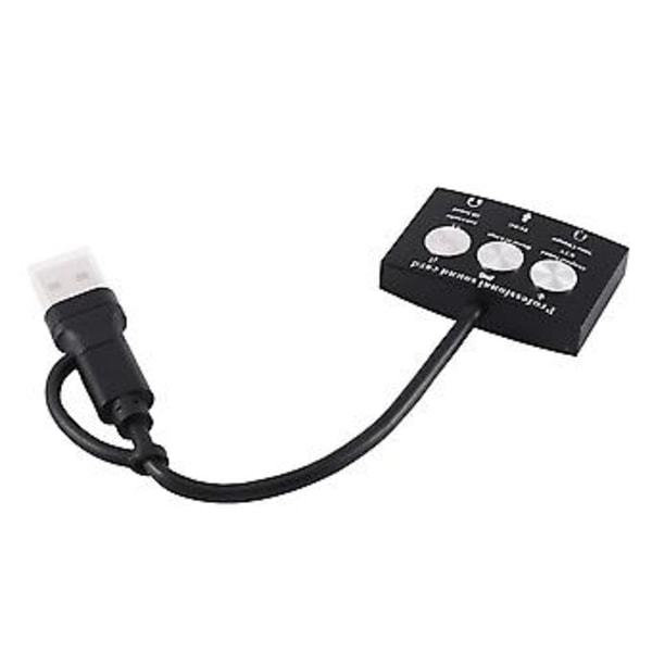 Type-c Usb Externt Ljud Spel K Sång Usb Till O 3.5mm Mikrofon O Adapter Ljud