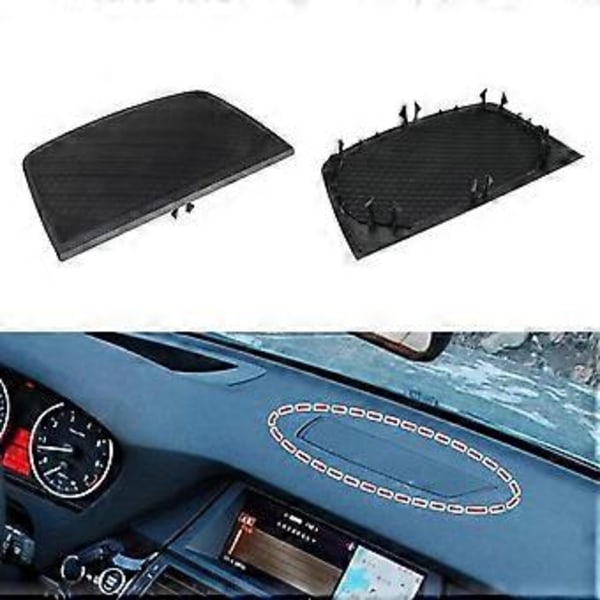 Dashboard Højttaler Cover Panel Gitter Højttaler Net Cover til X5 E70 2006-2013 X6 E71 2008-2014 51457161796
