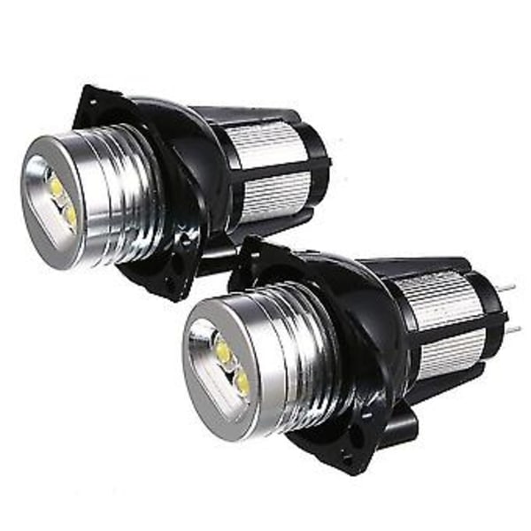 2x Led Enkelisilmät Halo Rengas Merkkivalo Polttimo 20w E90 E91