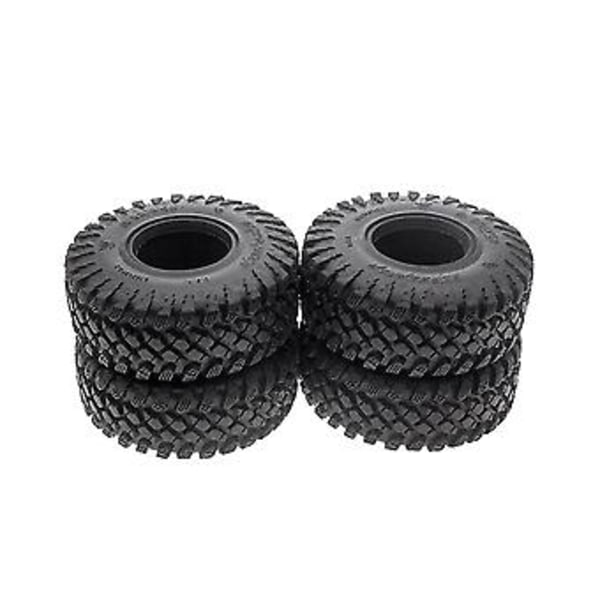 4kpl Crawler 2.2 Tuuman Renkaat Pehmeät 128mm Renkaat Vaahtomuoveilla Axial Wraith Scx10 -4 2.2