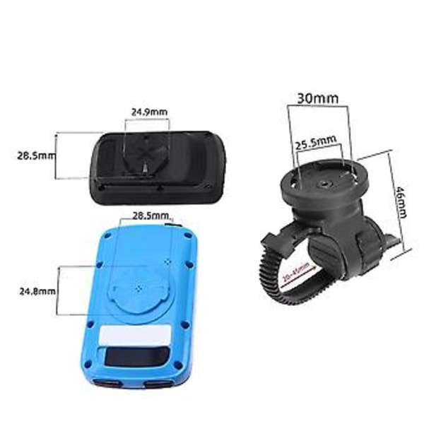Sykkelstyrefeste Speedometeradapter Justerbart frontlykteholderbrakett For , C406 206