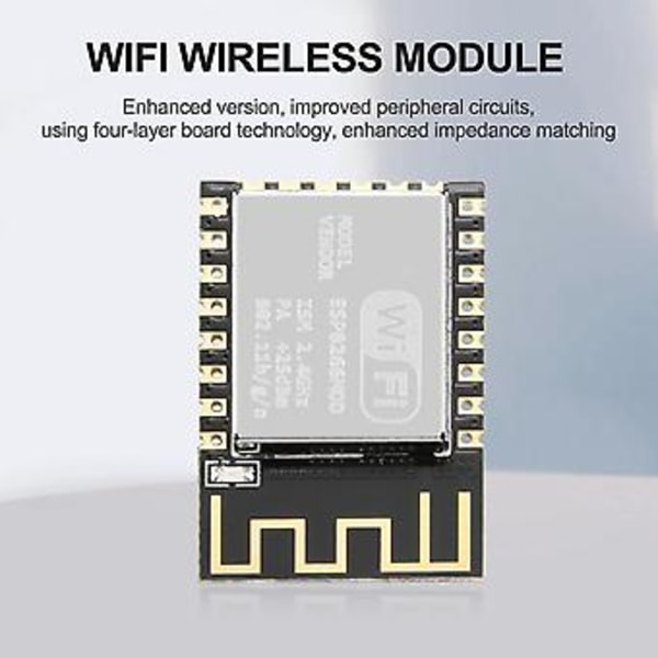 10st/lot ESP8266 ESP-12F Fjärr Seriell Port Wifi Trådlös Modulkort