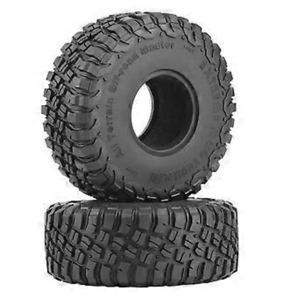 4 st 120 mm 1,9 Gummidäck Hjul för 1/10 RC Crawler Bil Axial SCX10 90046 AXI03007 TRX4 D90 CC01