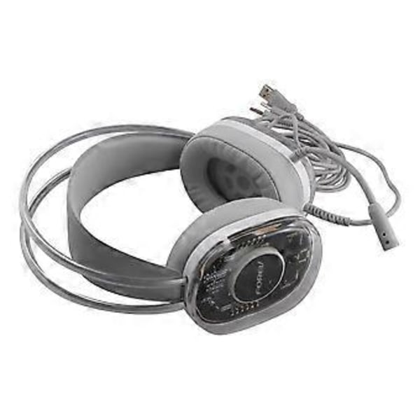 Trådbundet Gaming Headset Luminescence 5.1 Kanal Headset Bas Hörlurar med Mikrofon för Dator PC Gamer