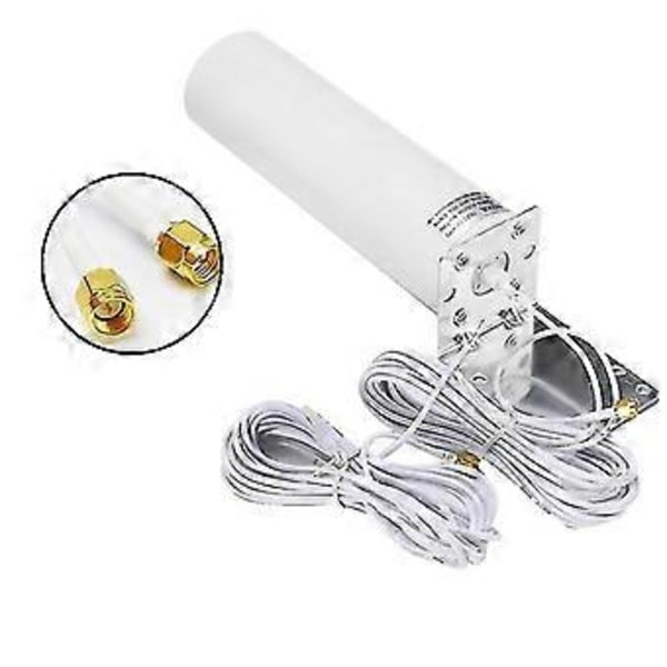 4G LTE-antenn Extern antenn 3G 4G Utomhusantenn 10-12dbi med dubbla kontakter för 3G 4G-router