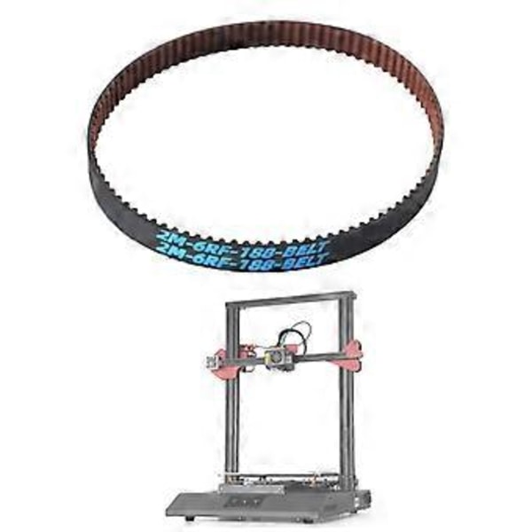 GATES 188mm 2GT-6RF Sluten Synkronrem GT2 Bredd 6mm L188mm Kamremslinga Slitstark 3D-skrivardelar