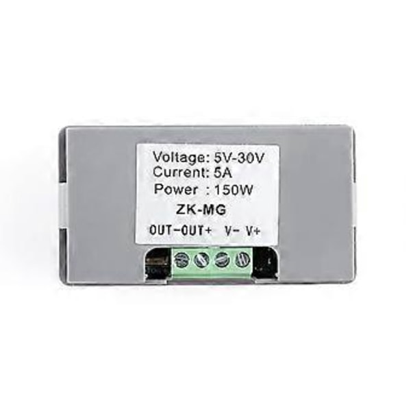 2 st -MG PWM Motorstyrning DC 5V 12V 24V Motorvarvtalsregulator Justerbar Varvtalsregulator Digital Encoder Duty