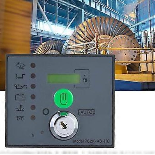 DSE702AS Elektronisk Manuell Start Generator Kontrollmodul Kontrollpanel LCD-Display