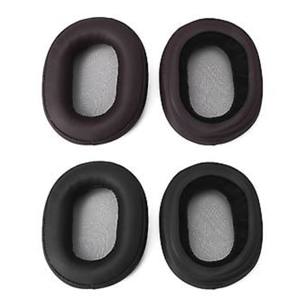 Erstatningsøreputer for Sony MDR-1RNC MDR-1R MK2 Hodetelefon Runde Kopp Øreklokker
