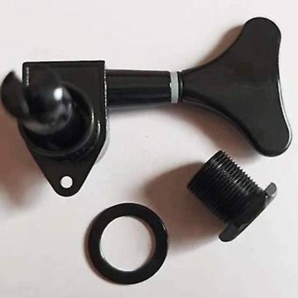 2+2 Forseglede Bassgitar Stemmeskruer 2r2l Mekanikk Stemmere For Precision Bass Og Jazz Bass,