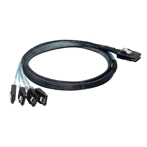 Mini Sas 8087 Til 4 Sata Sas 36p Til Sata3.0 State Harddisk Datakabel