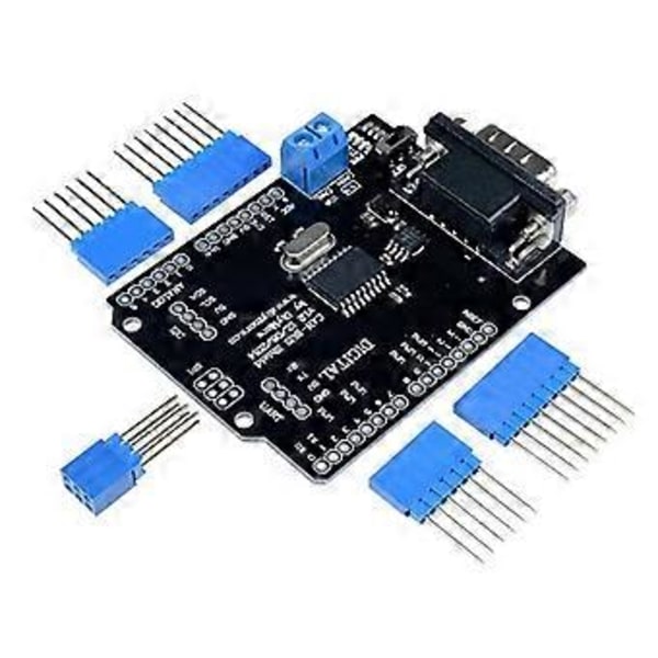MCP2515 Can Bus Shield Kort SPI Gränssnitt Kontakt Expansionskontrollermodul DC 5V-12V för Seeeduino
