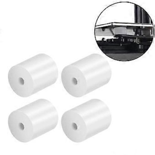 3D Printer Silikone Varm Seng Nivelleringssøjle Platform Nivellerer Høj Temperaturbestandig Erstatningsfjeder 4 stk./sæt 18 mm