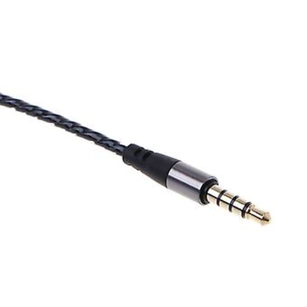 4-polet Jack 3,5 mm Øretelefonledning Mikrofon Controller Udskiftningskabel Til ATH-IM04