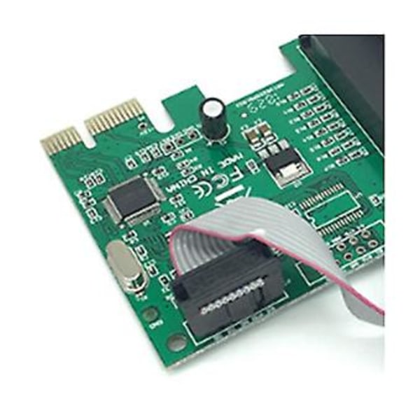Ax99100 1p1s Rs232 Seriel Port Db25 25pin Pcie Riser Pci-e Extens Konverter