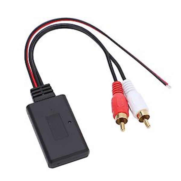Bluetooth RCAAUXIN -sovitin, autostereoradio 2RCA Bluetooth AUXIN -kaapeli auton Bluetooth-moduuli parannetuilla ominaisuuksilla