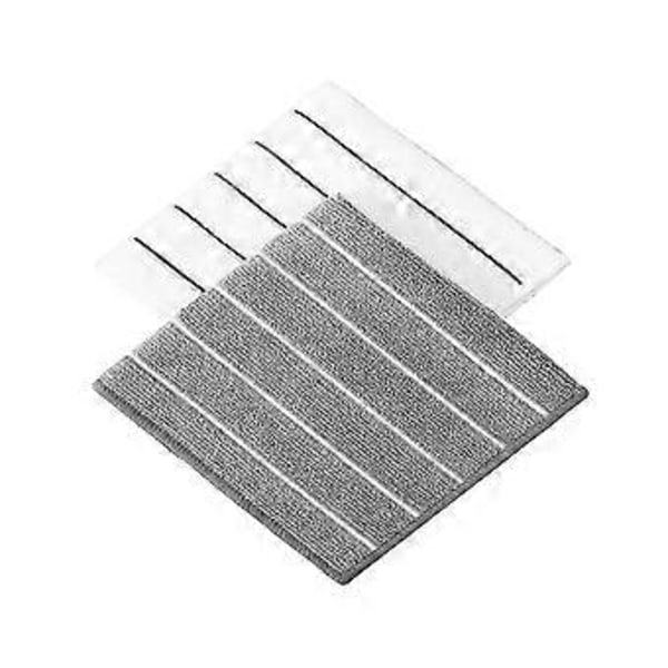 Mikrofiber Køkkenhåndklæder - Super Absorberende, Bløde Viskestykker, 8 Pak Stribet Design Grå Og Hvid