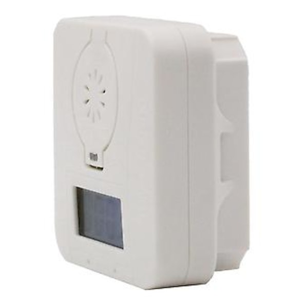 2 stk. Monoxid Detektor Alarm Gas Advarsel Sensor Alarm LCD Fotoelek