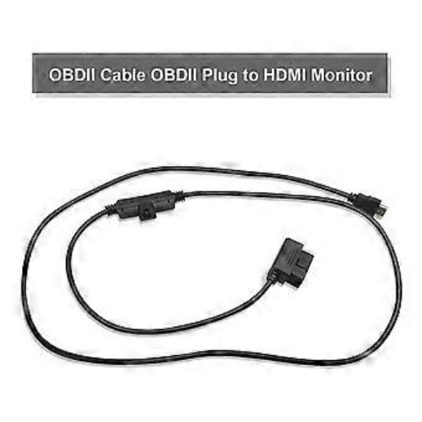 Ersättnings-OBDII till -Kompatibel Adapterkabel för Edge CS2 CTS2 CTS3 Plug Monitor H00008000