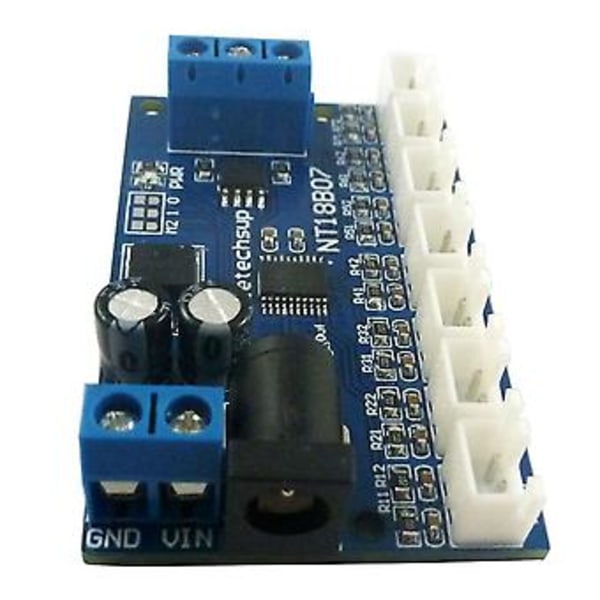 7 Kanalers Rs485 Ntc Temperatur Sensor Måling Modbus Rtu Papirløs Opptaker Plc Nt18b07