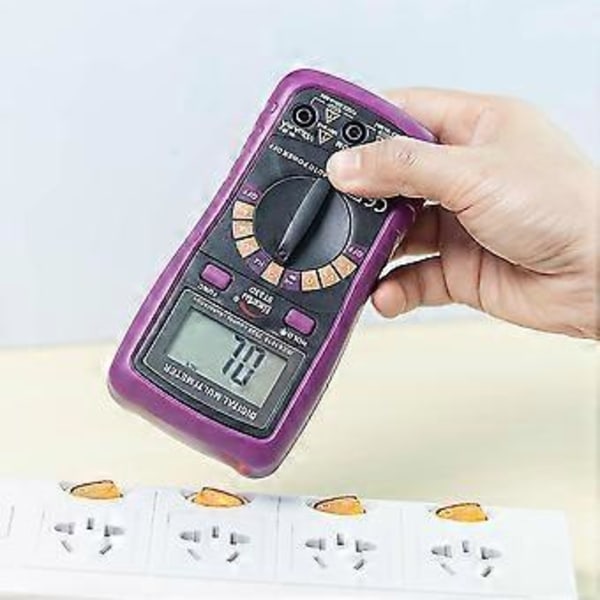 Nicetymeter St33d Autorange Handhållen LCD-skärm Multimeter Digital Elektrisk Mätare Universal Voltmeter Amperemeter Frekvens