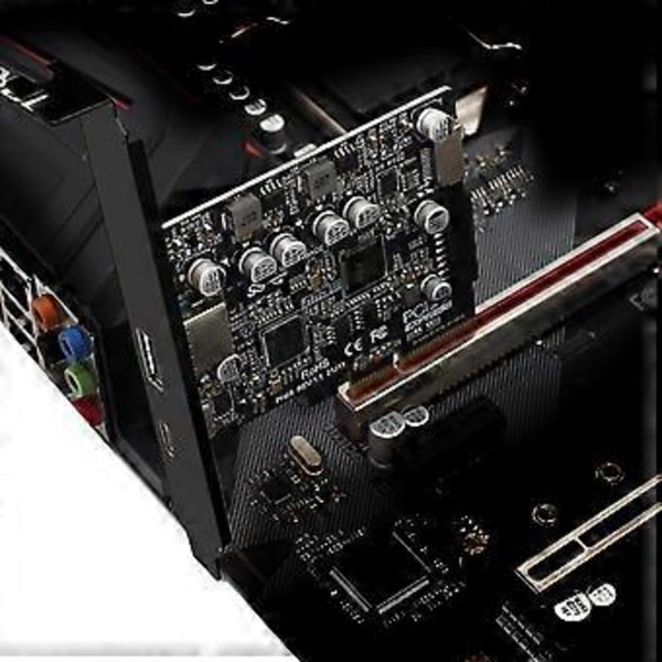 2-Port PCI-E X4 Riser-kort PCIe till USB3.2 Gen 2 Adapter Riser Add-on-kort