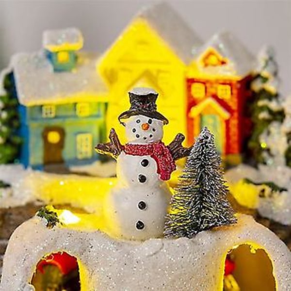 LED-ljus Jul Snöhus By Lysande Ornament B
