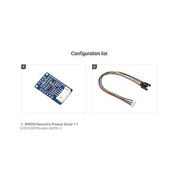 Bmp390 Høyt Atmosfærisk Trykksensor Modul Atmosfærisk Trykk / Høyde / Temperaturmåling