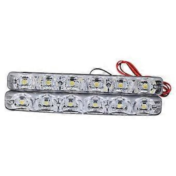 Universal Passform 6LED Högeffekts LED Varselljus Biltillbehör